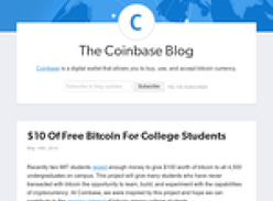 $10 of Free Bitcoin for College Students