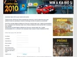 Australian Open - Kia Keys to the World Competition