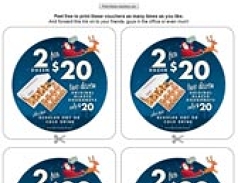 Discount Doughnut Vouchers & Free Drink for Krispy Kreme