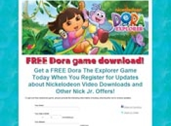 Free Dora the Explorer Game Download from Nick Jr