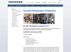 Snowden Photo Comp - Win Share of $20,000 in Prize Money!