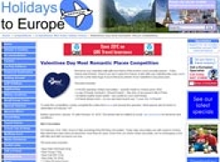 Holidays To Europe Win a Valentines Day Pack