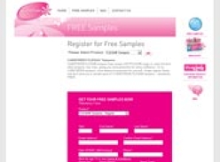 Register at Carefree for Free Samples