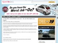 Enter Competition to Win 1 of 3 Fiat 500C Convertibles!