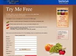 Sanitarium Muesli Try Me Free Offer