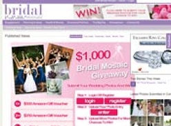$1000 Giveaway From BridalMosaic.com