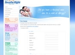 Free Sample of Breathe RightÂ® Nasal Strips