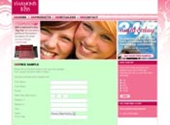 Free Sample Harmoni's Kiss 100% Organic Cotton Pads