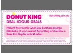 Printable Discount Voucher for Donut King