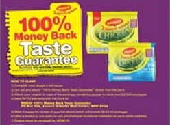 100% Try Me FREE Rebate On Maggi 2 Minute Noodles
