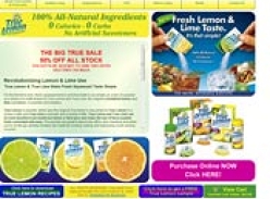 Free True Lemon Sample