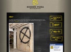 Get a Free Pizza at Hidden Pizza (Melbourne)