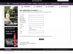 Free 1ml Sample of Eau Demoiselle from Givenchy e-Boutique