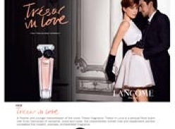 Tresor in Love FREE Sample with Coupon at Lancome Counter.