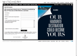 Win an exclusive trip for 2 to Tasmania & a Witchery Wardrobe