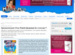 Free Finish Quantum Samples