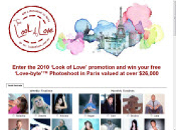 Win a Photoshoot in Paris Valued at over $26,000!