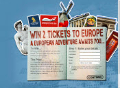 Win 2 Tickets to Europe with WebJet