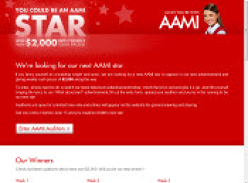 You could be an AAMI Star & Win $2000!