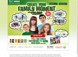 Win $20,000 from NestlÃ© to Create Your Family Moment!