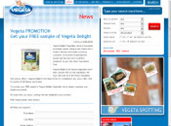 Get a Free Sample of Vegeta Delight