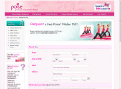 Request a Free Poise Pilates DVD