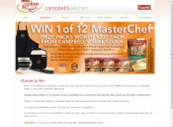 WIN 1 of 12 MasterChef prize packs worth $200