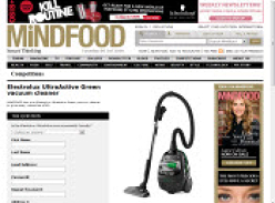 Win a Electrolux UltraActive Green vacuum cleaner