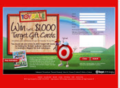 Win 1 of 5 $1000 Target Gift Cards!