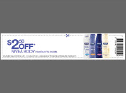 Priceline - $2.50 Off Purchase Of Nivea Body Products