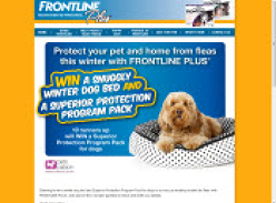 Win a Dog Bed & Superior Protection Program Pack for dogs