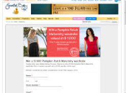 Win a $1000 Pumpkin Patch Maternity wardrobe
