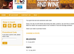 2 Free Tickets to The Good Food and Wine Show 2015