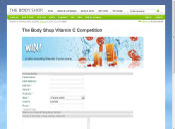Win skin boosing Vitamin C pack from the Body Shop