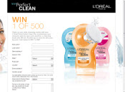 WIN 1 of 500 L'OrÃ©al Paris Perfect Clean