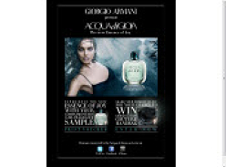 Georgio Armani ' Free Acqua di Gioia Sample!