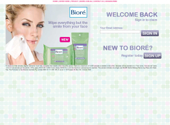 Free Gentle Makeup Removing Wipe with Green Tea Sample