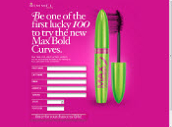 Win 1 of 100 Rimmel London Max Bold Curves Mascaras!