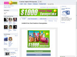 $1000 worth of prizes being given away on this promotion.