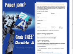 Grab a Free Sample of Double A Paper