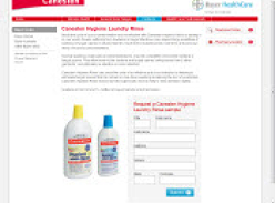 Canesten Hygiene Laundry Rinse Sample