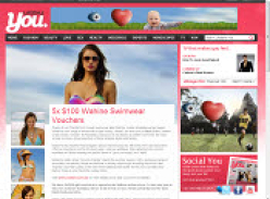 Win 1 of 5 $100 Wahine Swimwear Vouchers