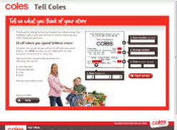 â€˜Tell Coles' Survey - Get $5 off your next $100 purchase