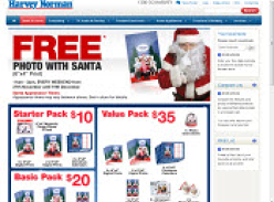 Harvey Norman - Free Photo with Santa
