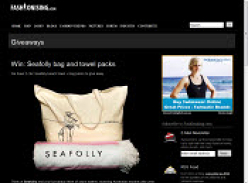 Win 1 of 5 Seafolly Bag & Towel Packs