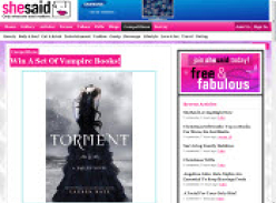 Win a Set of Vampire Books