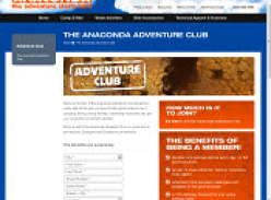 Join the Anaconda Adventure Club for Discounts & Savings