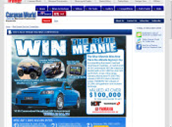 Caravan World ' Blue Meanie Machine Competition