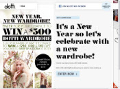 Win a Dotti Shopping Spree