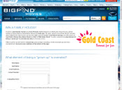 Big Pond Movies Grown Ups Family Holiday Competition